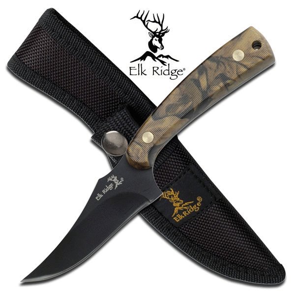 Ohio Knife and Tool Elk Ridge ER299C FIXED BLADE KNIFE 7 inchOVERALL