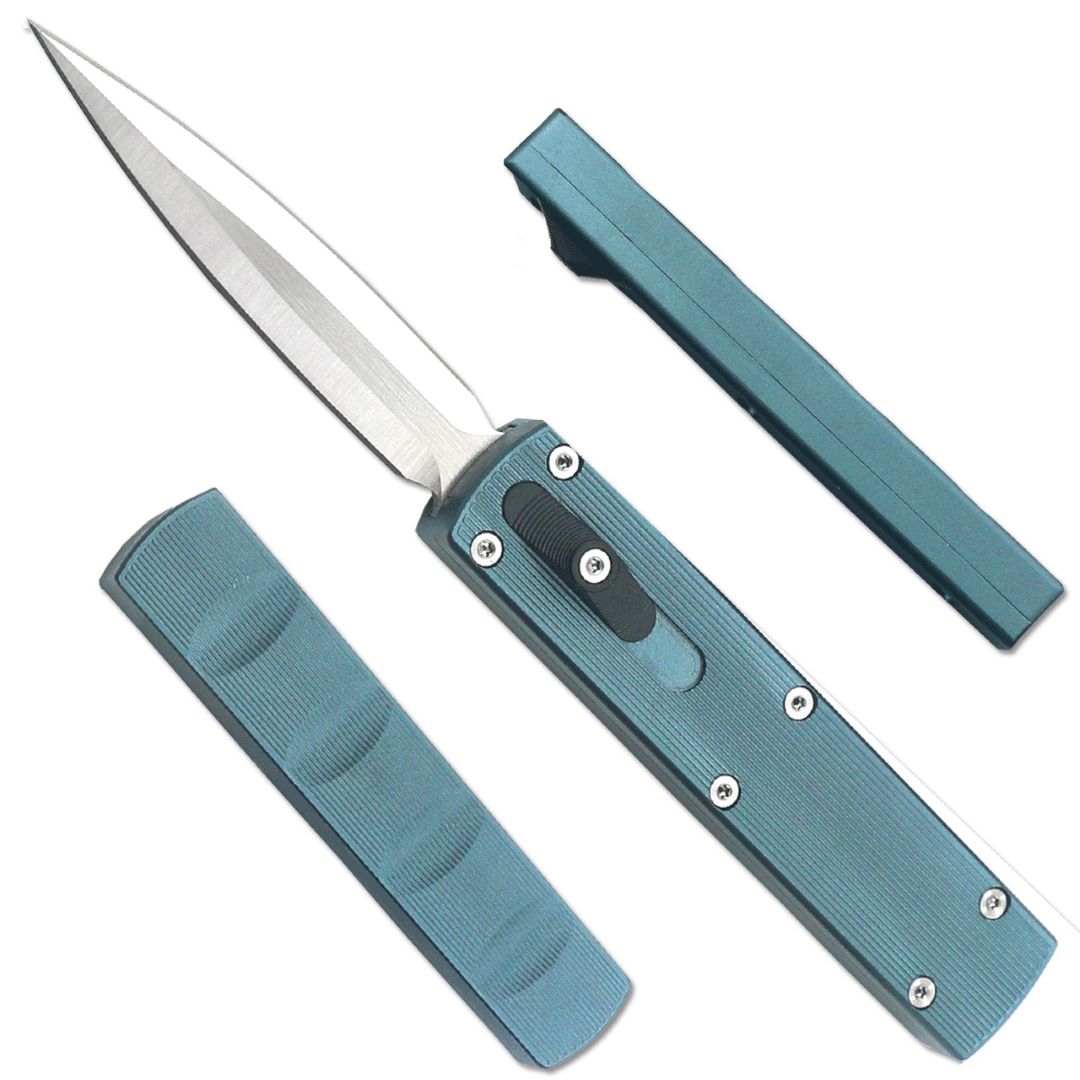 Ohio Knife and Tool Grey Lightweight CNC OTF Knife