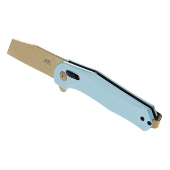 DIVERGE XR / SHEEPSFOOT BLADE / BLISTER PACK / LIGHT BLUE + GOLD (SO-12-02-02-43)