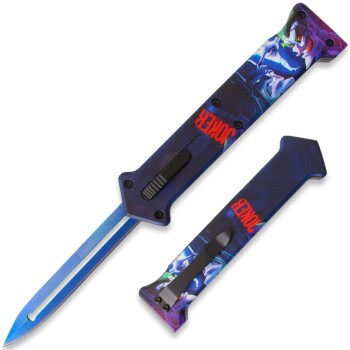 3 D Print Handle JOKER Blue Single Edge Blade OTF Limited Edition (OH-LOTF-JOK-2)