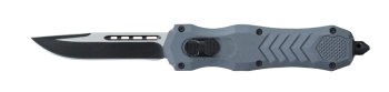 DELTA FORCE HD OTF AUTOMATIC KNIFE GRAY (3.75" TWO-TONE) (DE-DFHDGYDP)