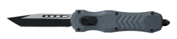 DELTA FORCE HD OTF AUTOMATIC TANTO KNIFE GRAY (3.75" TWO-TONE) (DE-DFHDGYT)