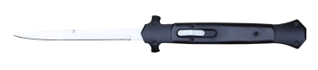 MAGO 13" OTF AUTOMATIC KNIFE BLACK/BLACKWOOD (5.75" POLISH) (DE-DFMAGOBBW)