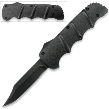 kalashnikov Style Black Drop Point Blade OTF (OH-LOTF-180)
