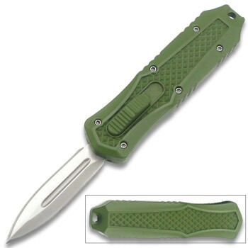 Legends Micro Green OTF Double Edge Blade Knife (OH-T994GN)