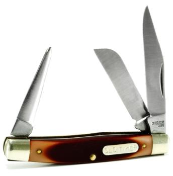 Schrade Old Timer 36OT - Saddleman Folding Pocket Knife (SC-SC36OT)