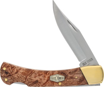 Schrade Old Timer 6OTW - Golden Bear Lockback Folding Knife (SC-SC6OTW)