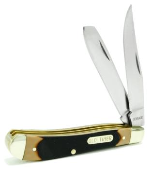 Schrade Old Timer 94OT - Gunstock Trapper Folding Pocket Knife (SC-SC94OT)