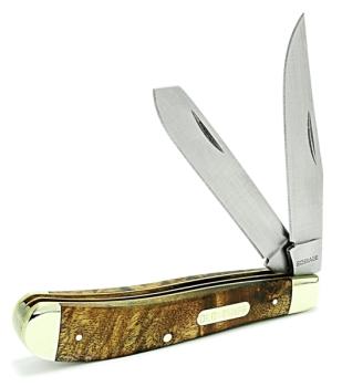Schrade Old Timer 94OTW - Gunstock Trapper Folding Pocket Knife (SC-SC94OTW)