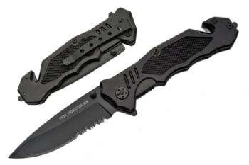 PK-383 Tactical Rescue Assisted Open 3.6 in Black Bla (OH-PK-383)