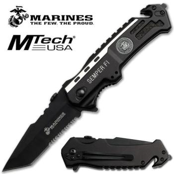 Master Cutlery -U.S. Marines by MTech USA USA M-A1002TS FOLDING KNIFE (MC-M-A1002TS)