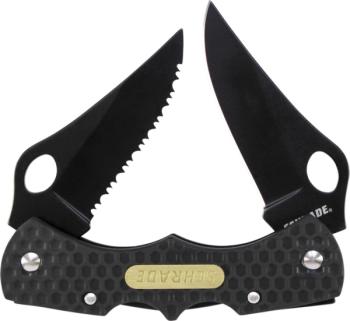 Schrade Double Lockback Clip Folder Knife (SC-SCH005DLB)