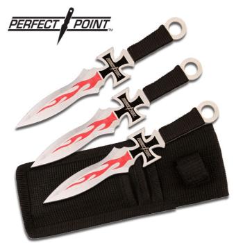 PERFECT POINT PP-020-3 THROWING KNIFE SET (MC-PP-020-3)