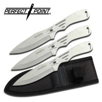 PERFECT POINT RC-179-3 THROWING KNIFE SET (MC-RC-179-3)