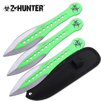Z HUNTER THROWING KNIFE SET 7.5 inch OVERALL (ZB-ZB-163-3GN)