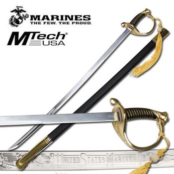 U.S. Marines by MTech USA USA M-1035G HISTORICAL SWORD (MC-M-1035G)