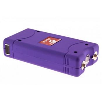 Purple Pocket Stun Gun with Flashlight (MC-MTW-L100PUR)