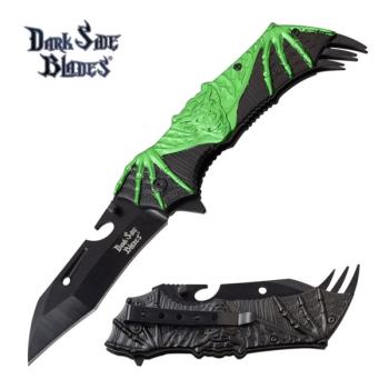 DARK SIDE BLADES DS-A066GN SPRING ASSISTED KNIFE (MC-DS-A066GN)
