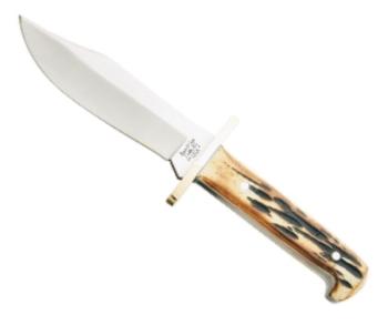 6 1/2 In. Genuine India Stag Bone Baby Bowie (BS-BS500-1/2)