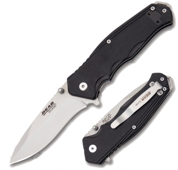 4 1/2 In. Black G10 Sideliner W/trigger And Ball Bearing Washers (BS-BS61102B)