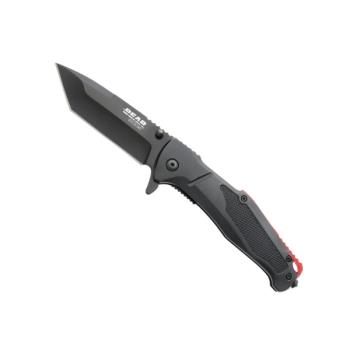 4 5/8 In. Black & Red Assisted Opener (BS-BS61121)