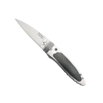 Incognito Auto Stainless Steel/carbon Fiber Handle saten Finish Blade  (BS-BSAC-800-CF-S)