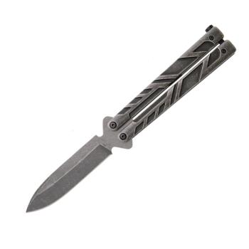5 3/8 In. Bear Song Vii Stonewashed Titanium Butterfly (BS-BSB-700-TI-SW)