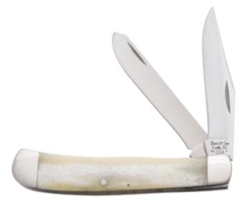 4 1/8 In. White Smooth Bone Trapper (BS-BSWSB54)