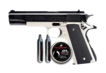 Winchester 11K Pistol Shooting Kit - CO2 Powered (DY-992911402)