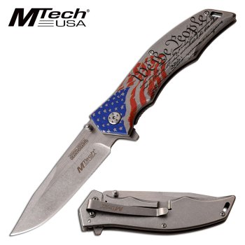 Master Cutlery - MTECH USA MX-A849SW SPRING ASSISTED KNIFE 5 in CLOSED (MC-MX-A849SW)