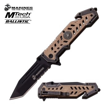 U.S. Marines by MTech USA M-A1052DT SPRING ASSISTED KNIFE (MT-M-A1052DT)