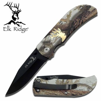 Elk Ridge ER-118CA TACTICAL FOLDING KNIFE (ER-ER-118CA)