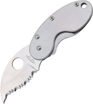 C29S Stainless Cricket Serrated Folding Knife (SP-C29S)