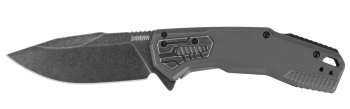Kershaw 2061 Cannonball Assisted Flipper Knife 3.5" D2 BlackWashed  (KW-KW2061)